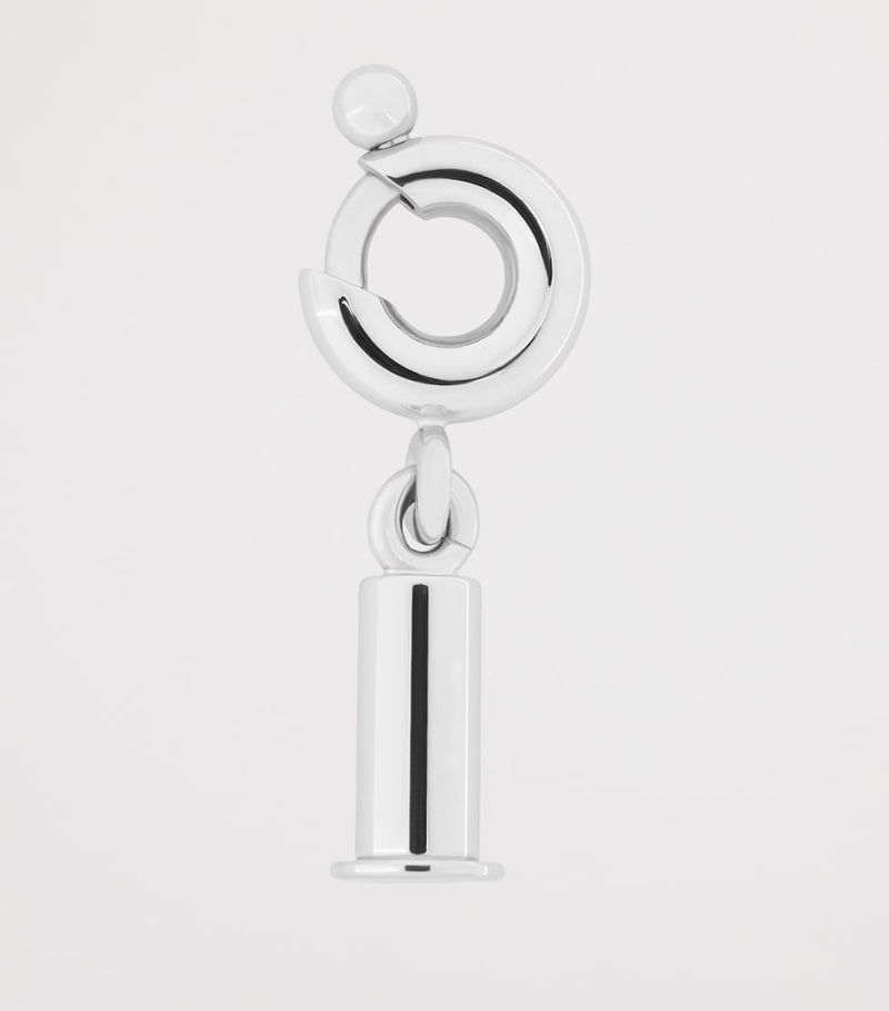 LOEWE brass personalisation bar bag charm 17x4.8cm (British brand)