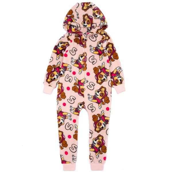 Paw Patrol Girls Skye Hooded Sleepsuit (4-5 Years) GOODS Superdrug   