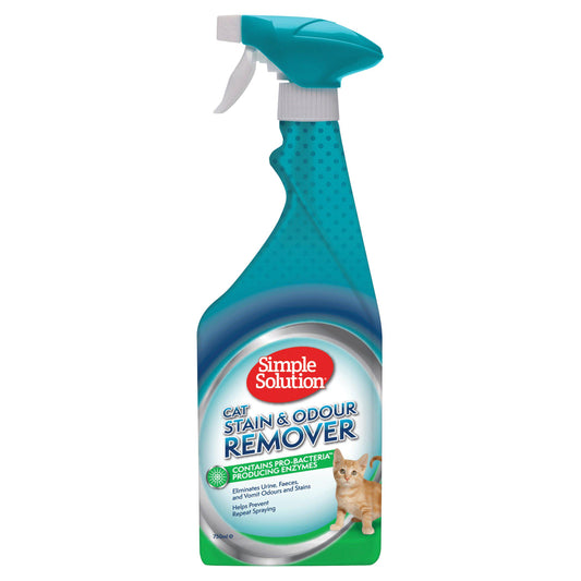 Simple Solution Cat Stain & Odour Remover 750ml GOODS Sainsburys   