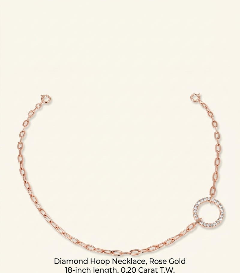 Cartier Juste un Clou rose gold diamond necklace 45cm - British product