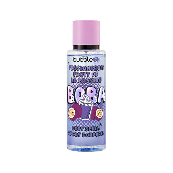 Bubble T Cosmetics passionfruit boba body spray 250ml - British product