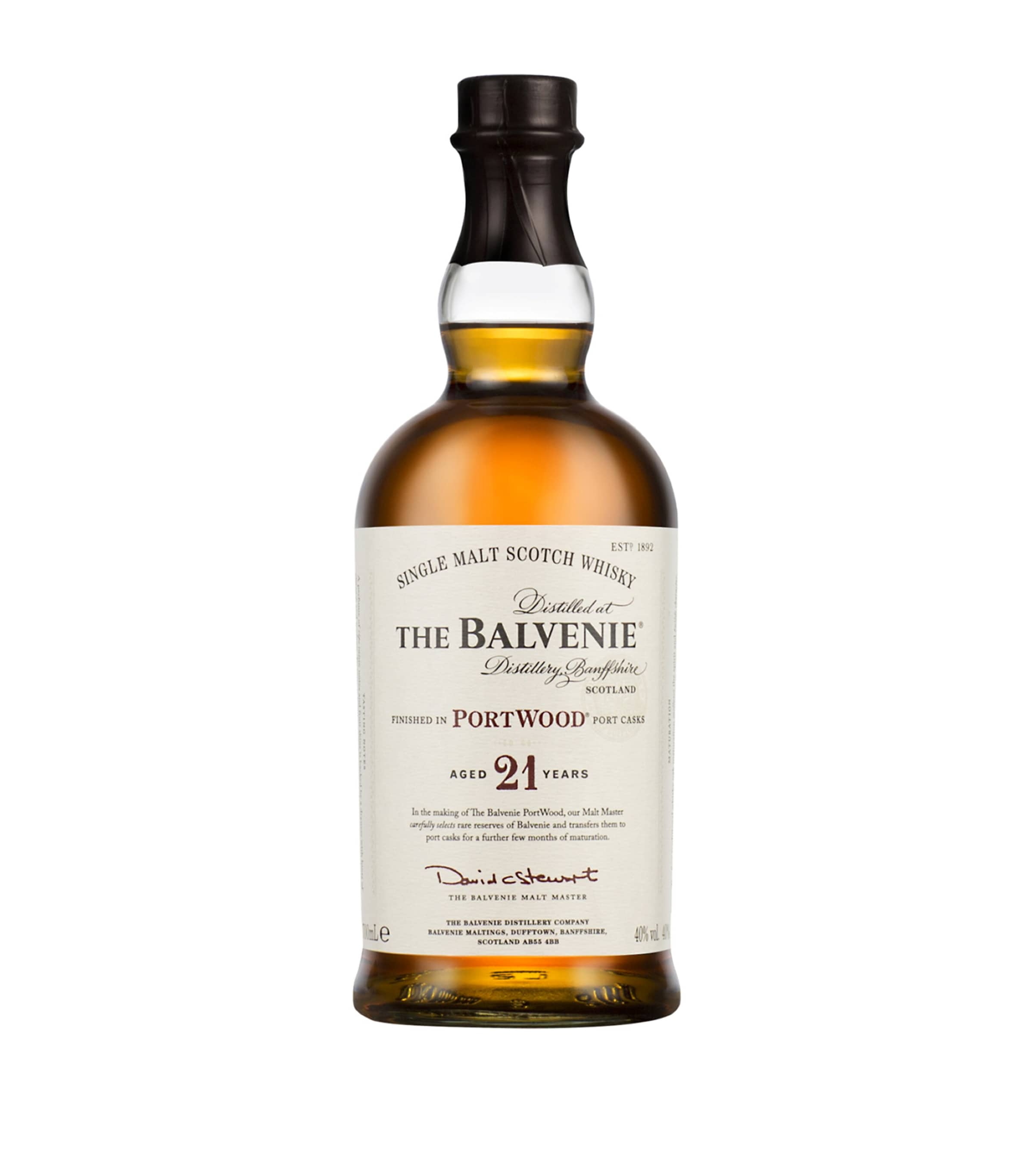 The Balvenie PortWood 21-Year-Old Whisky 70cl (British brand)