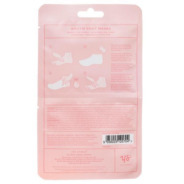Yes Studio foot masks set of 2 pink grapefruit (British brand)
