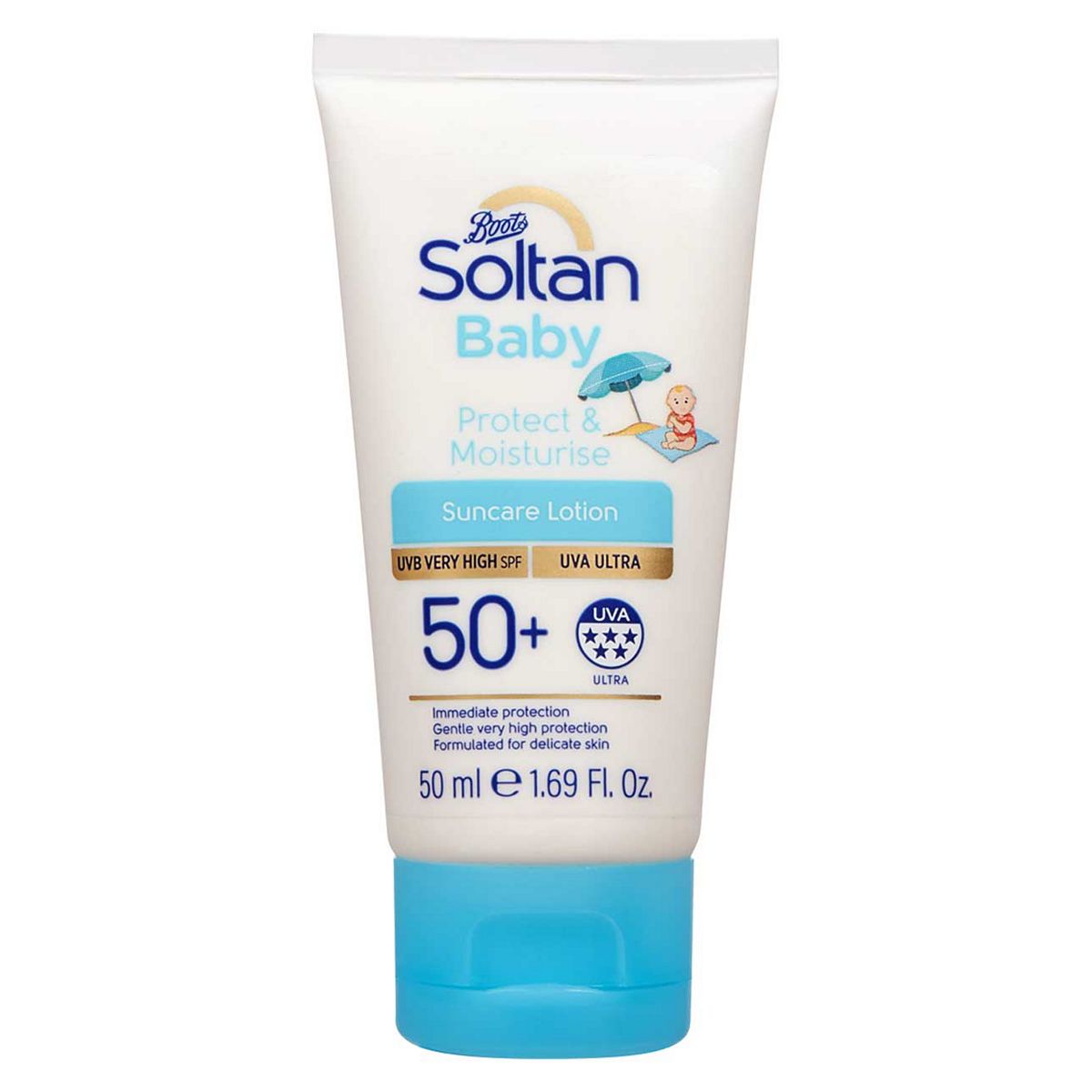 Soltan Baby Protect & Moisturise Lotion SPF50+ 50ml GOODS Boots   