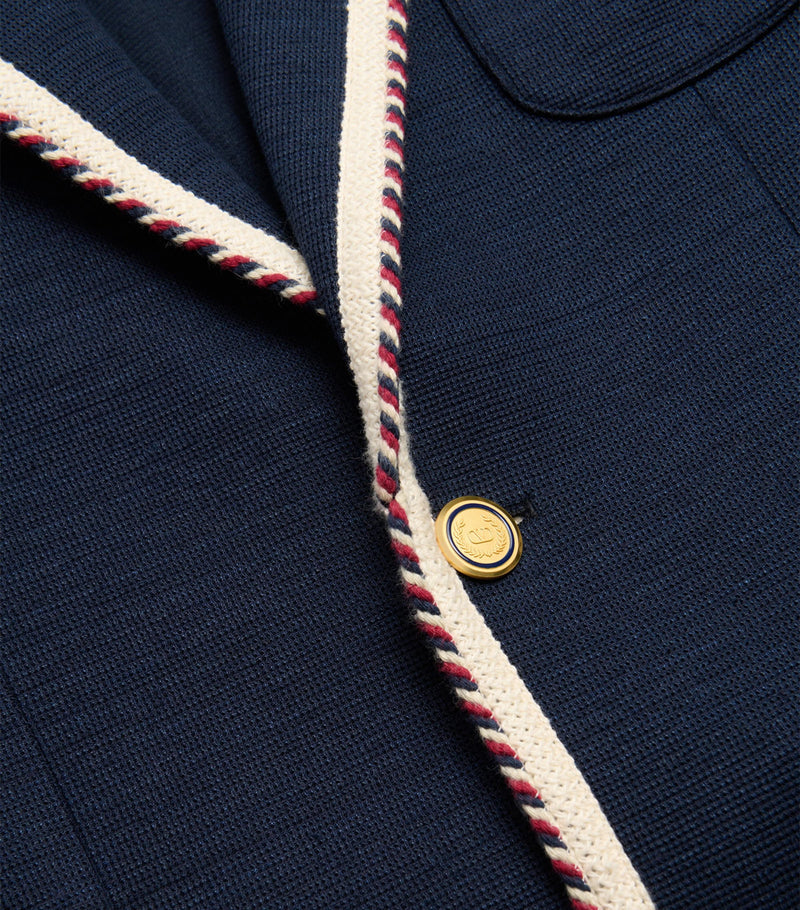 Valentino Garavani trim-detail blazer (British brand)