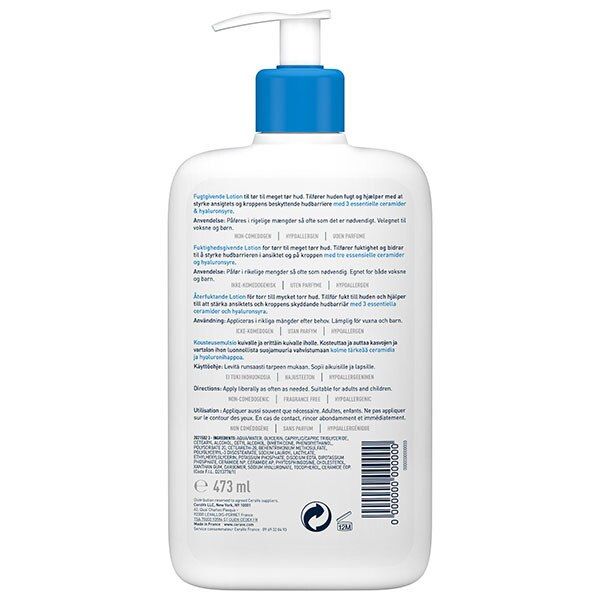 CeraVe Moisturising Lotion - Dry to Very Dry Skin 473ml GOODS Superdrug   