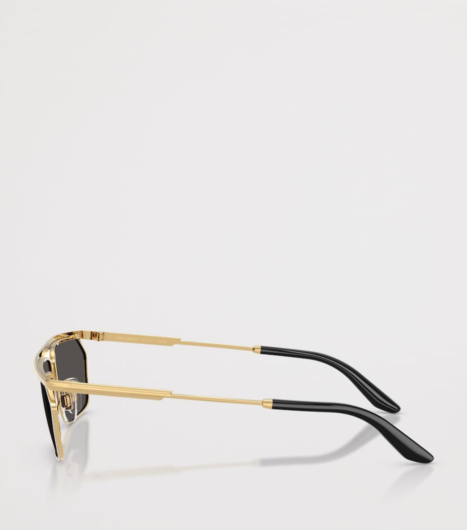 Dolce&Gabbana Classic rectangle metal sunglasses (British brand)