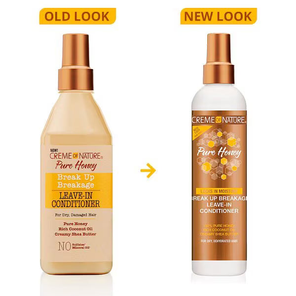 Creme of Nature Pure Honey leave-in conditioner 236ml - British product