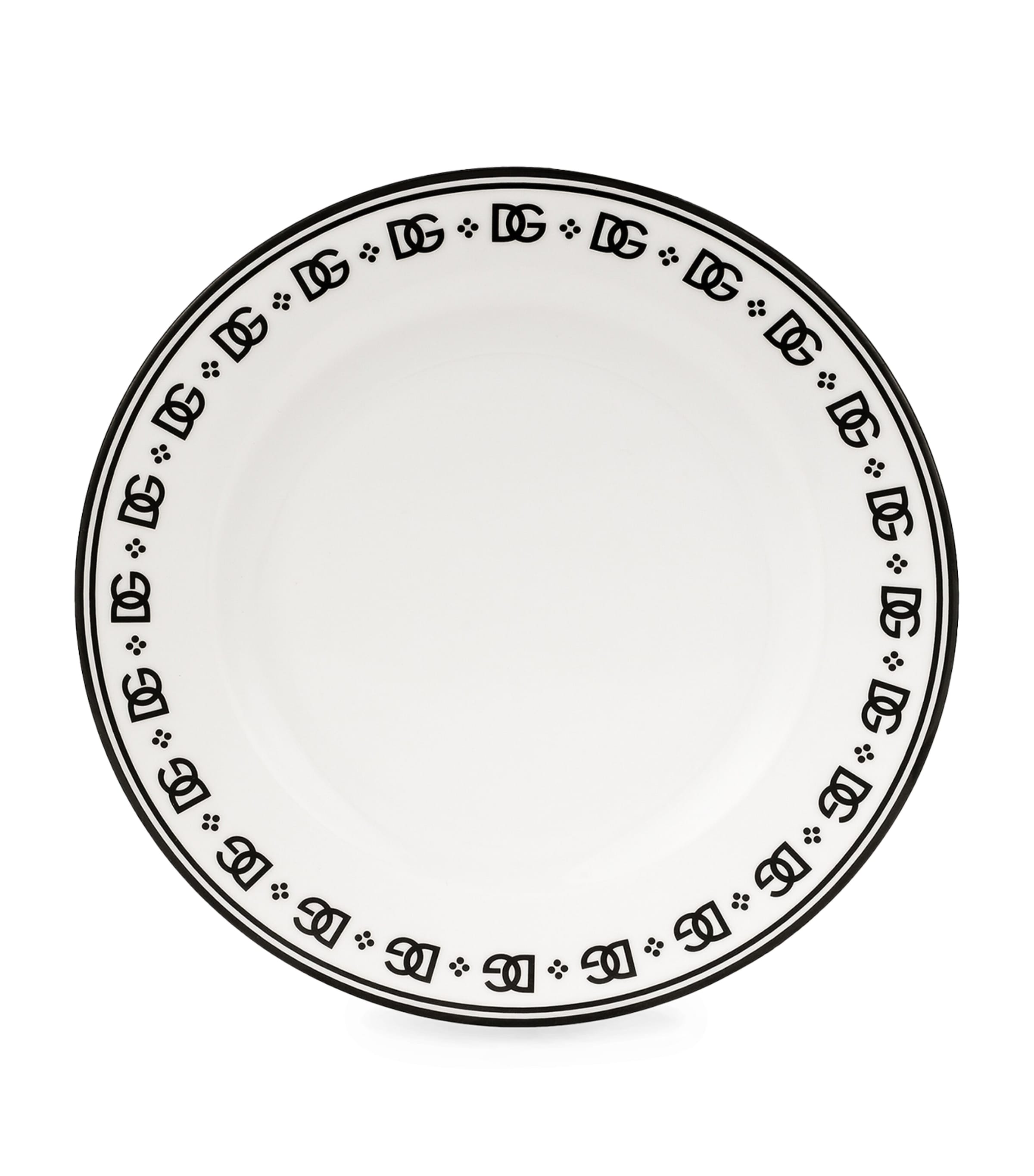 Dolce&Gabbana Casa DG logo dinner plates 26.5cm - British product