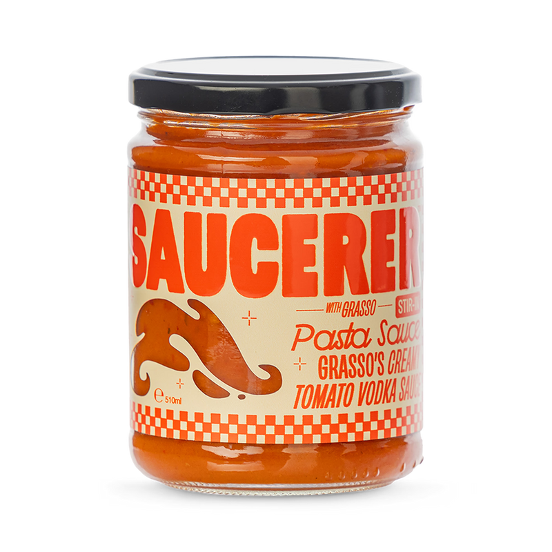 Grasso creamy vodka pasta sauce, UK version