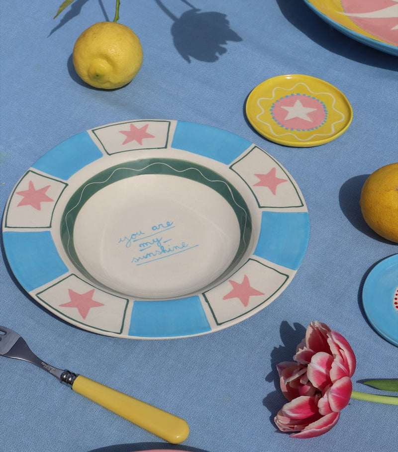 LAETITIA ROUGET You Are My Sunshine dinner plate 26cm, UK version