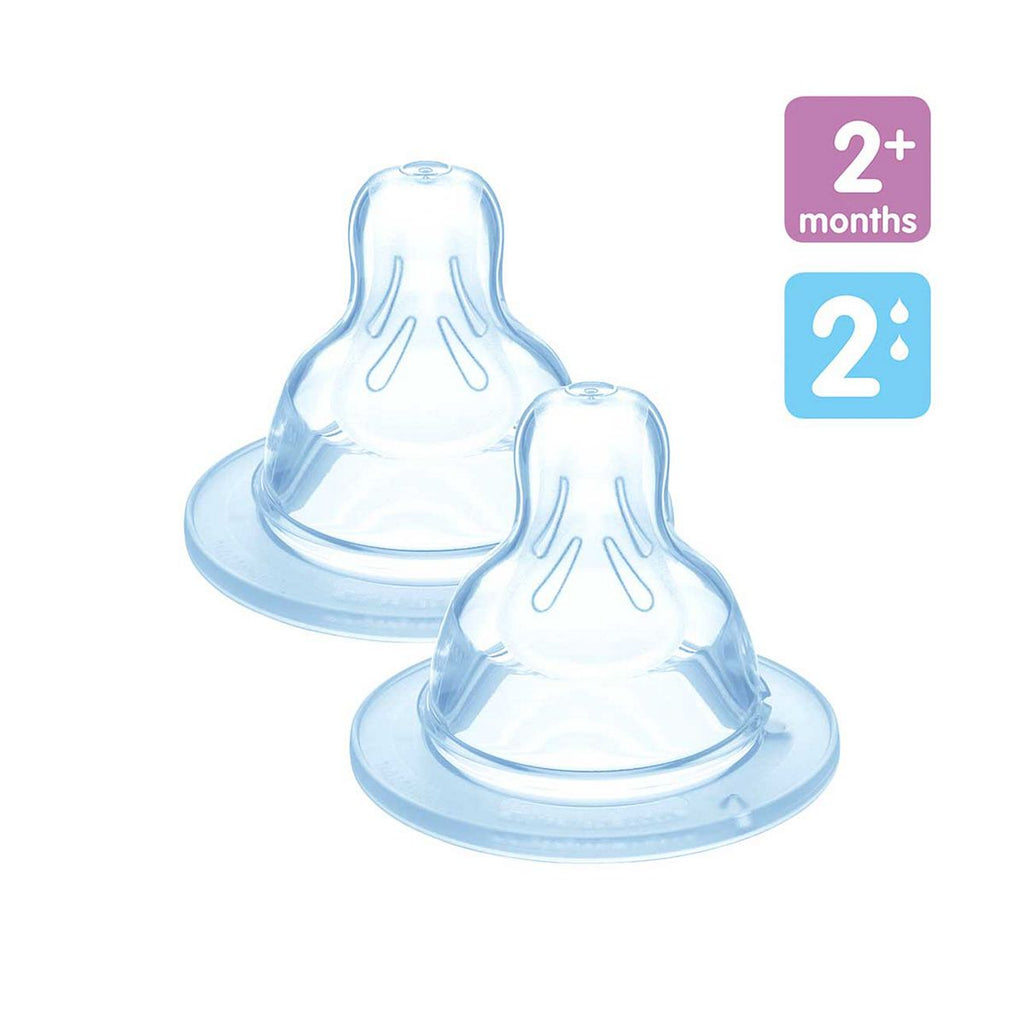 MAM Medium Flow Size 2 Teats – 2pk