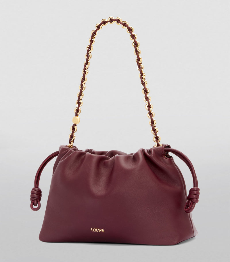 LOEWE Flamenco purse in lamb and calfskin leather, UK version