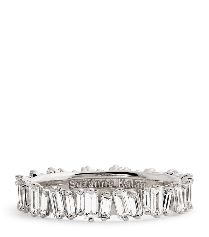 Suzanne Kalan white gold diamond eternity ring - British product