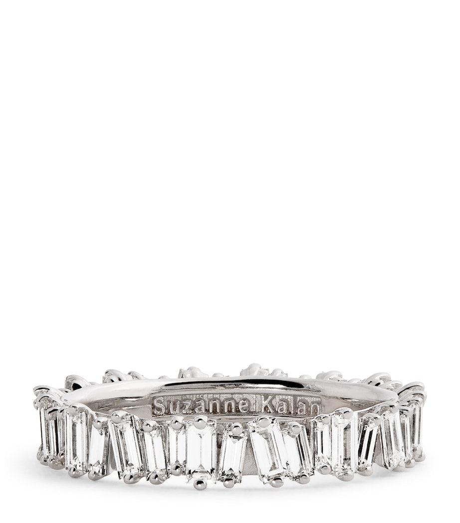 Suzanne Kalan white gold diamond eternity ring - British product