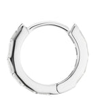Maria Tash diamond hoop earring 8mm (British brand)
