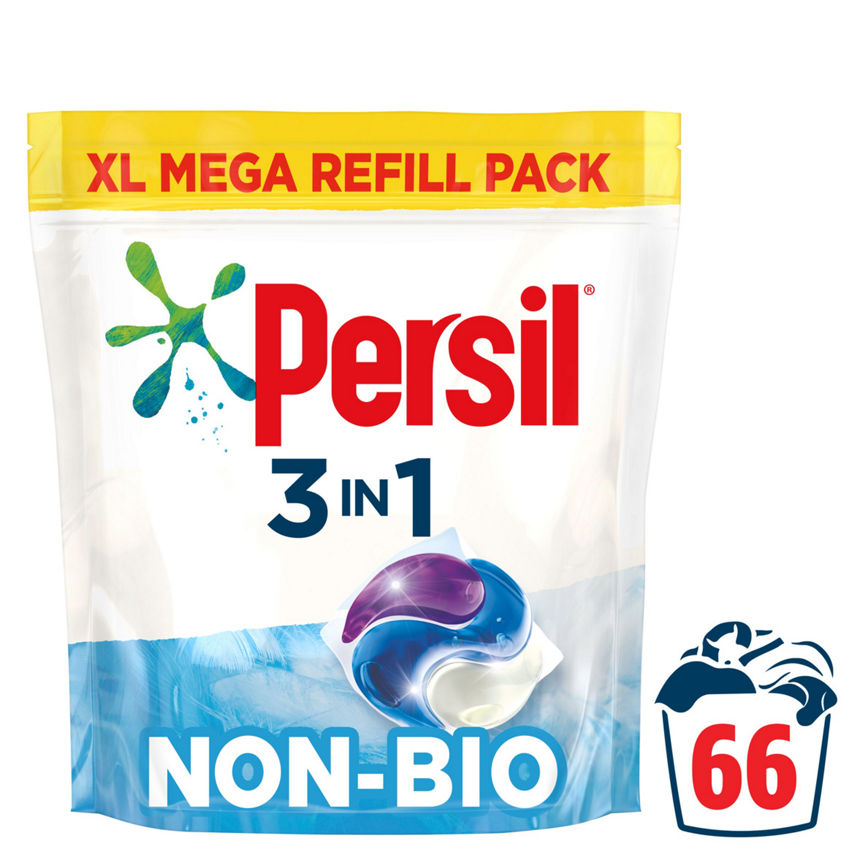 Persil Non Bio Laundry Washing Capsules 66 Wash GOODS ASDA   