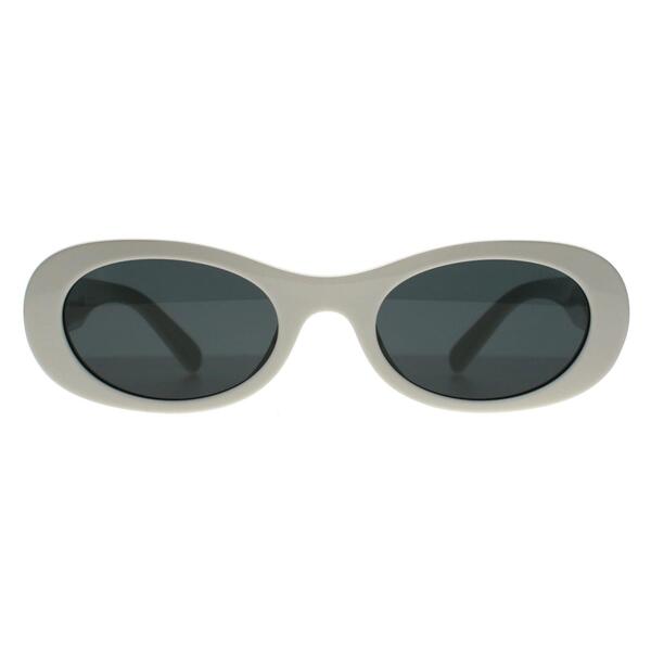 Miu Miu women's white sunglasses MU06ZS, imported from the UK