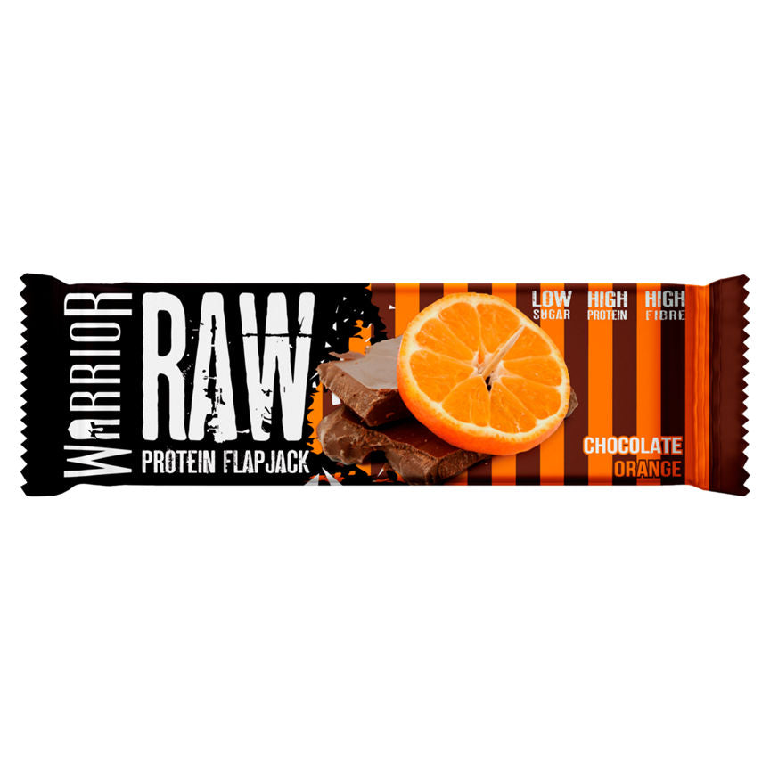 Warrior Raw Protein Flapjack Chocolate Orange 75g GOODS ASDA   