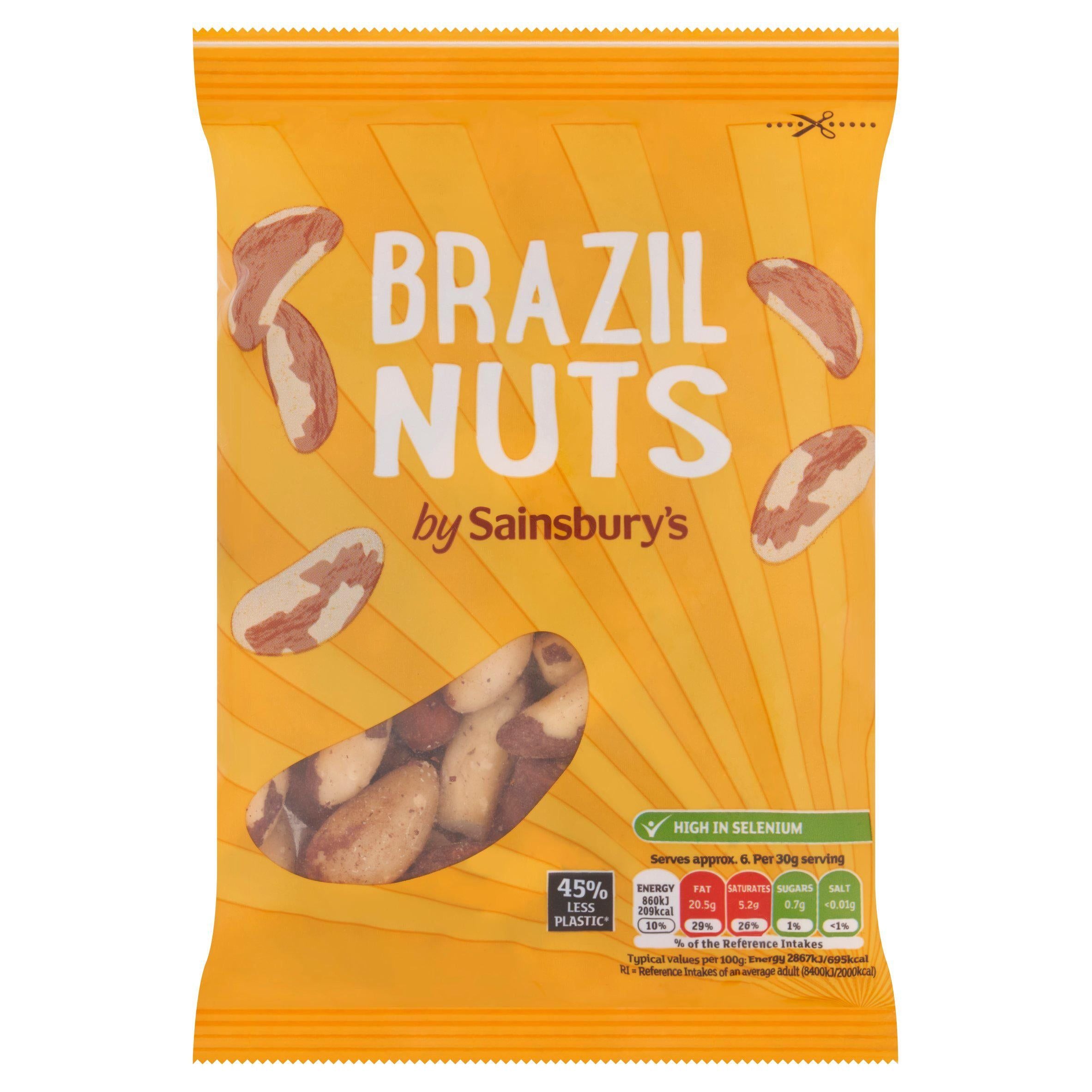 Sainsbury's Brazil Nuts 200g GOODS Sainsburys   