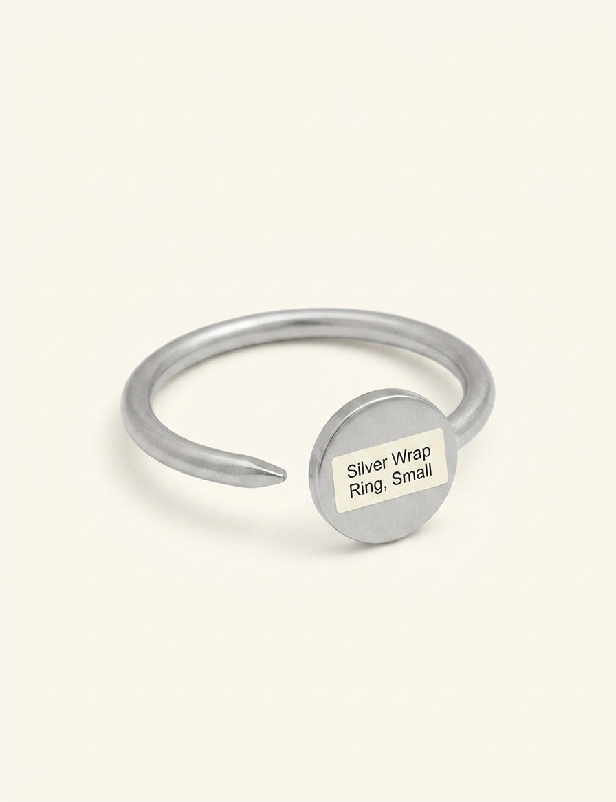 Cartier Juste un Clou small ring 18ct white gold, UK version