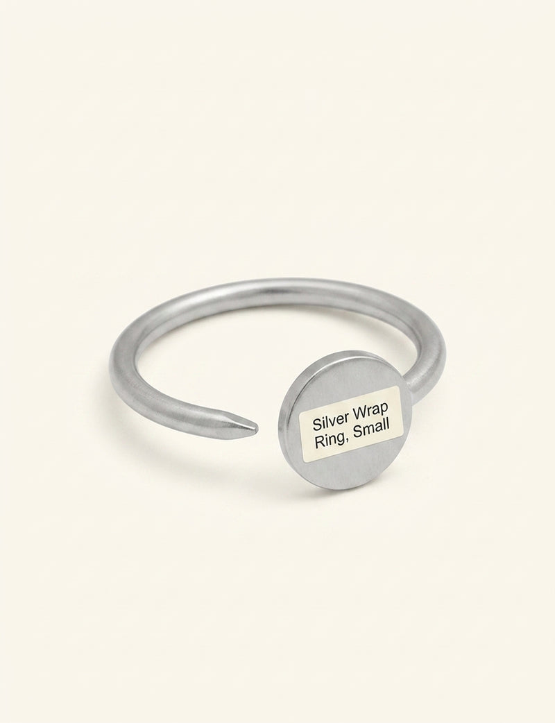 Cartier Juste un Clou small ring 18ct white gold, UK version