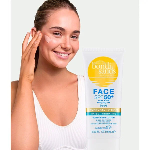 Bondi Sands Tinted Moisturiser SPF 50+ 75ml - British product