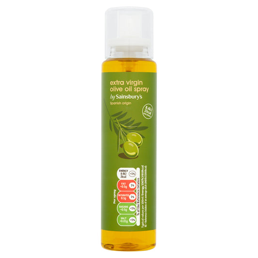 Sainsbury's Extra Virgin Olive Oil Spray 200ml oils Sainsburys   