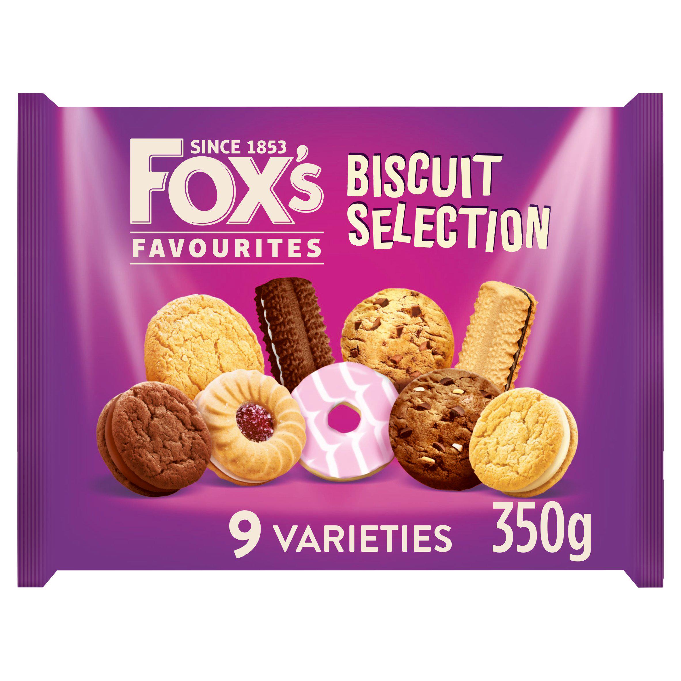 Fox's Favourites Biscuit Selection 350g GOODS Sainsburys   