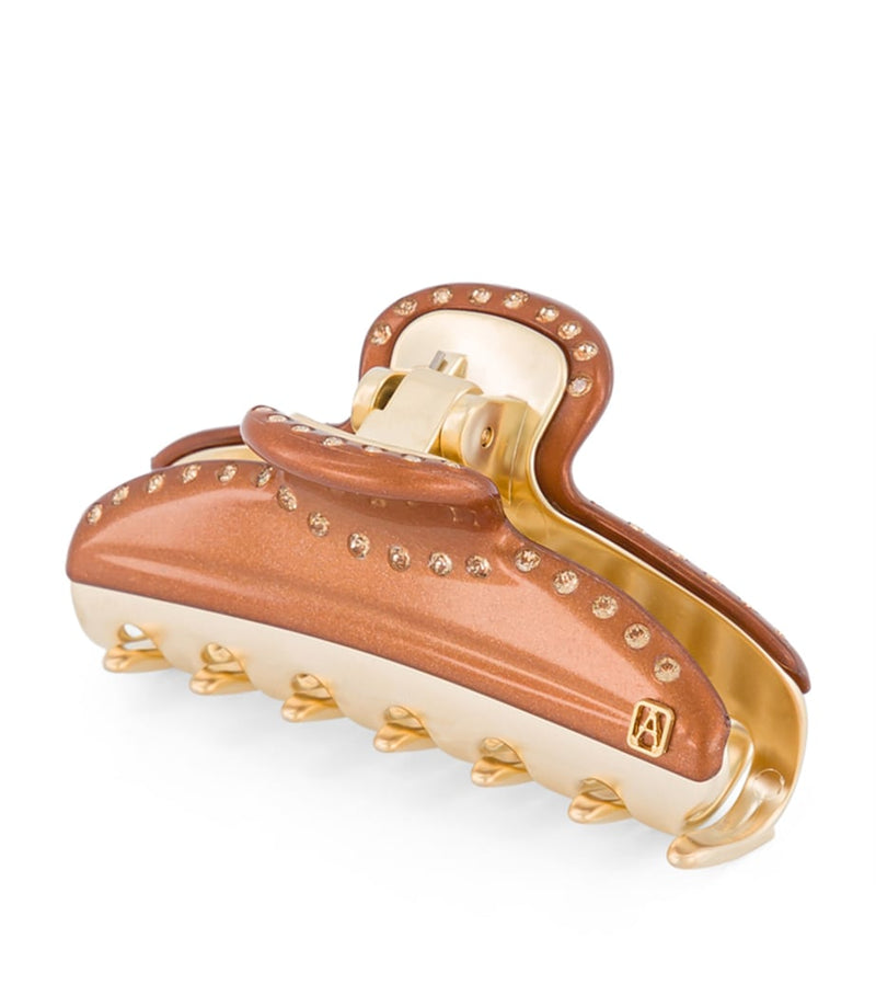 Alexandre de Paris gold-plated claw hair clip (British brand)