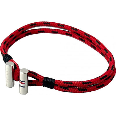 Superdrug Tommy Hilfiger Red Mens Bracelet- Buy online at McGrocer