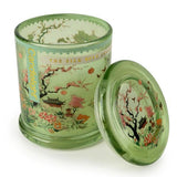 Candlelight Silk Road Chengdu Blossom candle glass jar, imported from the UK