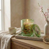 Candlelight Silk Road Chengdu Blossom candle glass jar, imported from the UK