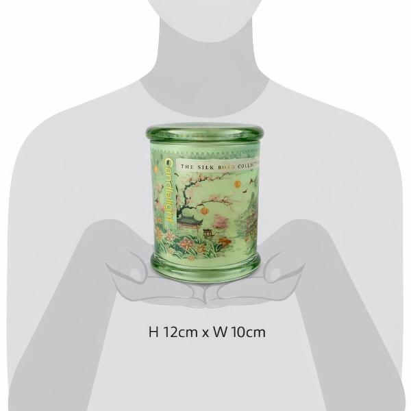 Candlelight Silk Road Chengdu Blossom candle glass jar, imported from the UK