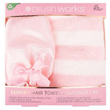 Brushworks Luxury Hair Towel & Shower Cap GOODS Superdrug   