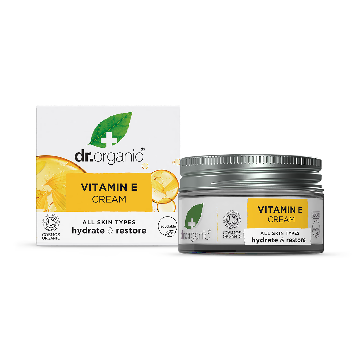 Dr Organic Vitamin E cream 50ml - British product