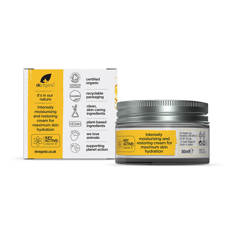 Dr Organic Vitamin E cream 50ml - British product