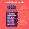 Nutrigums Dozy Bears sleep gummies 60 gummies (British brand)