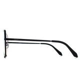 Quay High Key extra large black gradient women sunglasses, UK version