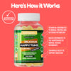 Nutrigums Happy Tums digestion gummies 60 count (British brand)