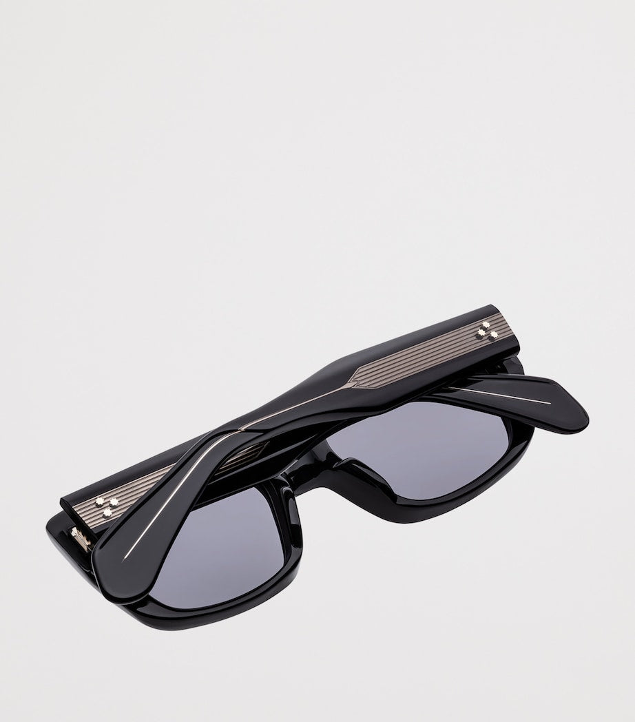Jacques Marie Mage Corniche rectangle sunglasses, UK version