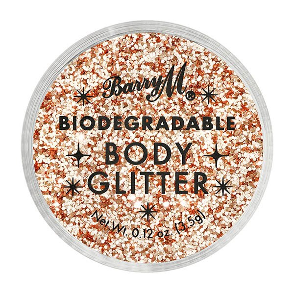 Barry M Biodegradable Body Glitter - Gold Mine GOODS Superdrug Pink Fizz  