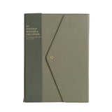 Habitat Muted Glam A4 Padfolio with Notebook GOODS Sainsburys   