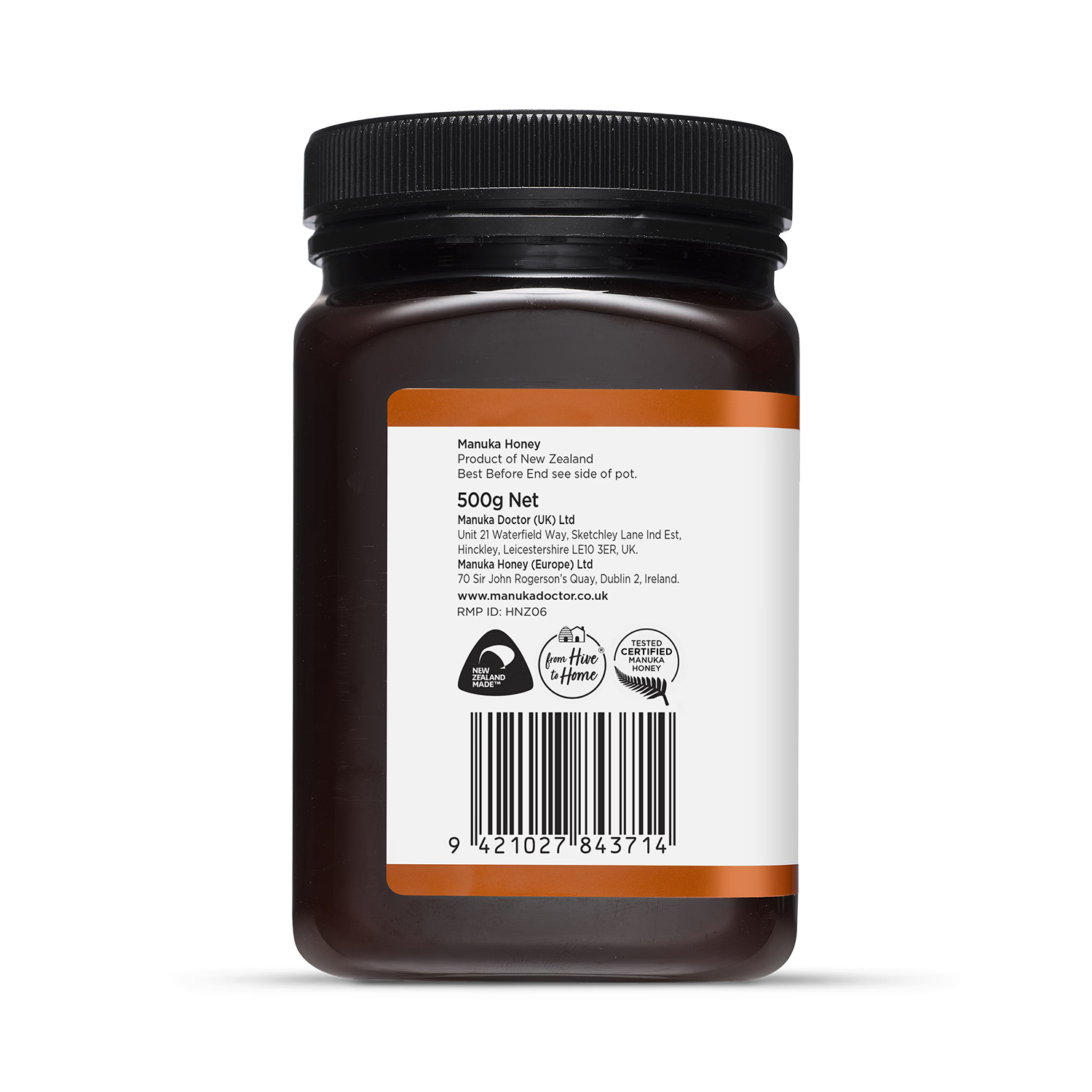 Manuka Doctor Manuka Honey MGO 70 500g, imported from the UK