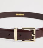 Sandro Paris leather belt 2cm (British brand)