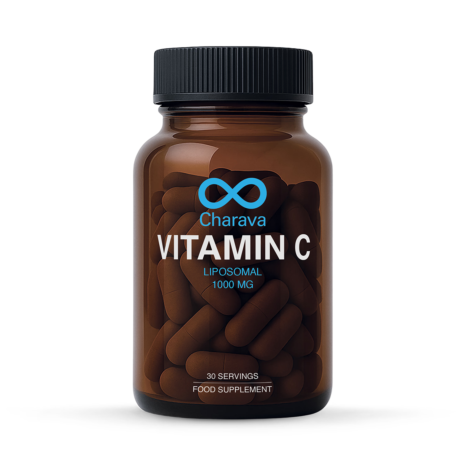 Charava liposomal vitamin C capsules 1000mg (British brand)