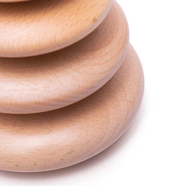 Bigjigs Toys Wooden Stacking Pebbles Toy GOODS Superdrug   