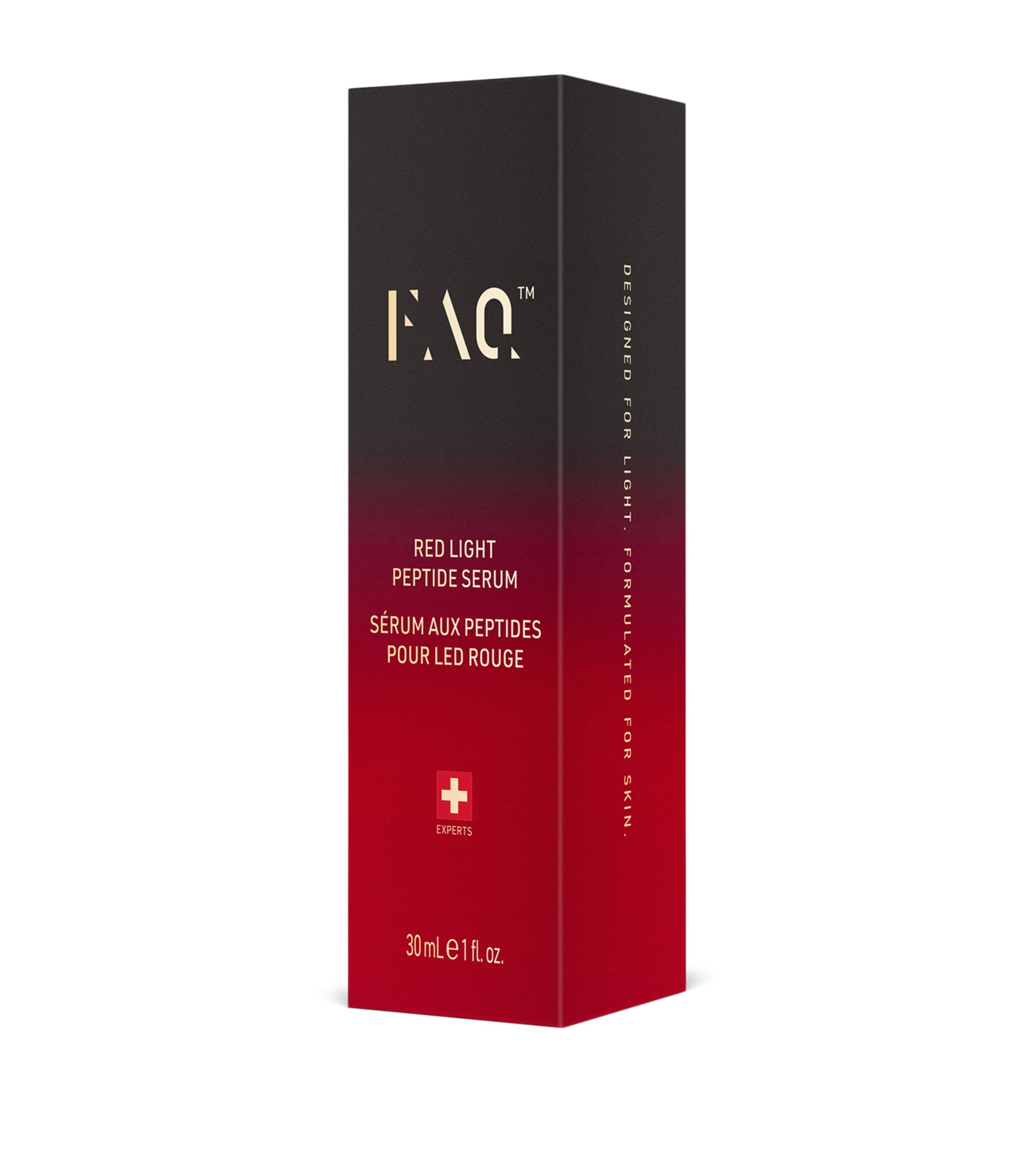 FAQ Red Light Peptide Serum 30ml - British product