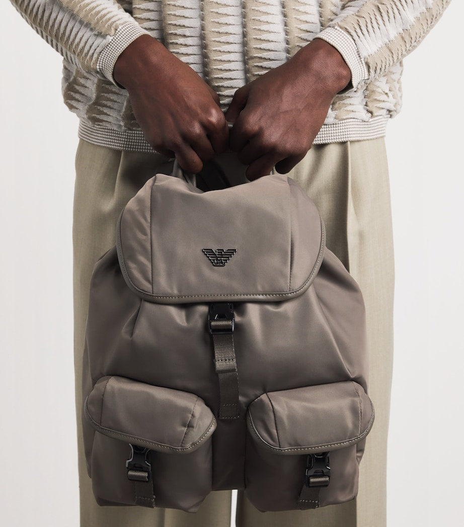 Emporio Armani logo backpack 35cm x 30cm, UK version