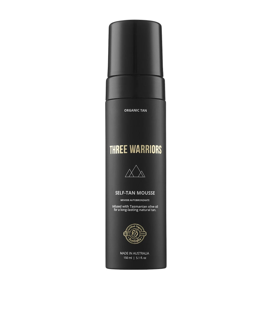 Three Warriors self-tan mousse 150ml (British brand)